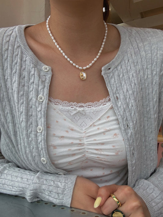 🐚歐美風復古珍珠項鏈 Pearl Necklace🐚